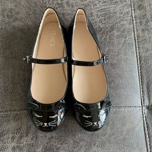 Girls ballet flats with straps